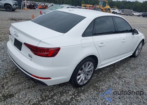 2018 Audi A4 2.0T Premium/2.0T Tech Premium from USA, damaged, VIN WAUDNAF43JA126588